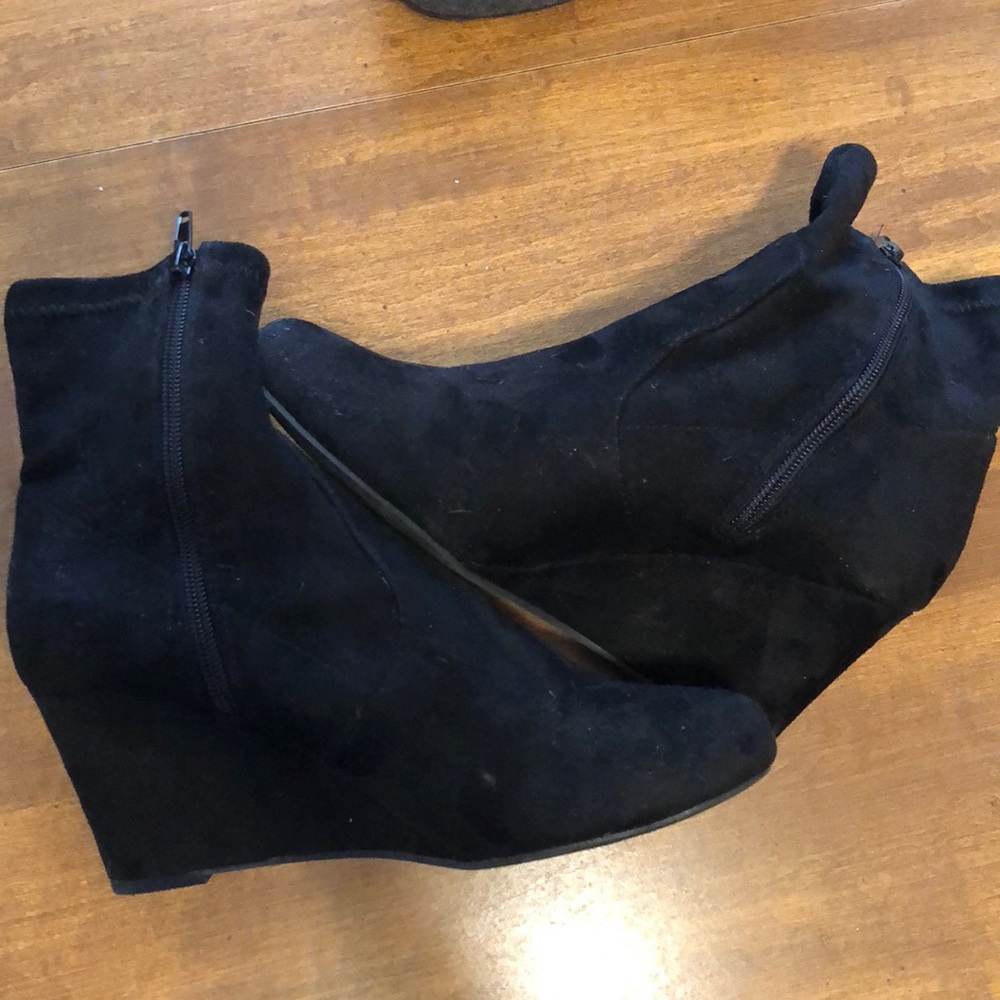 Black booties